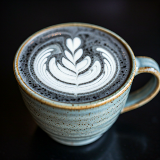 Sips Latte Co. Black Sesame Latte Mix package